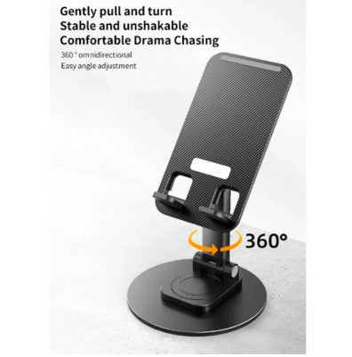 Universal 360° Portable/Rotatable Cell Phone Stand, Adjustable Phone Holder